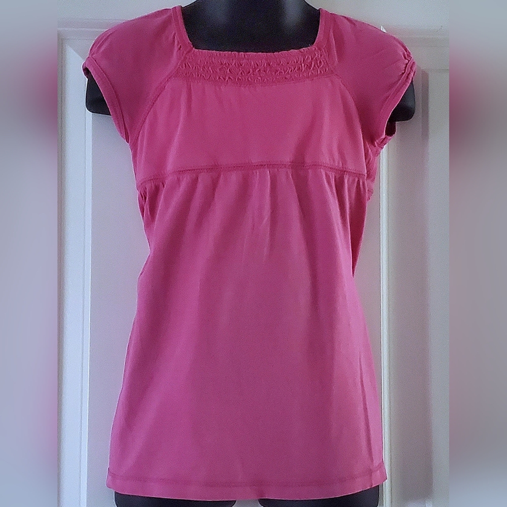 2/$10 - Girl's Smocked Neck Long Top